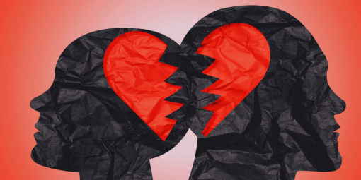 heartbroken people after breakup,