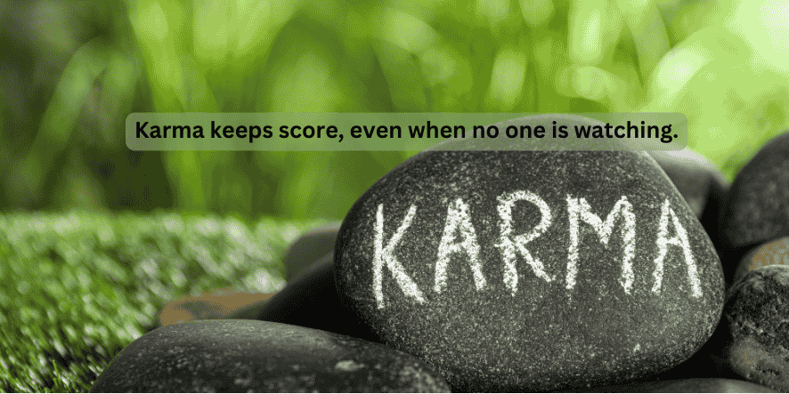 quotes about karma on cheating