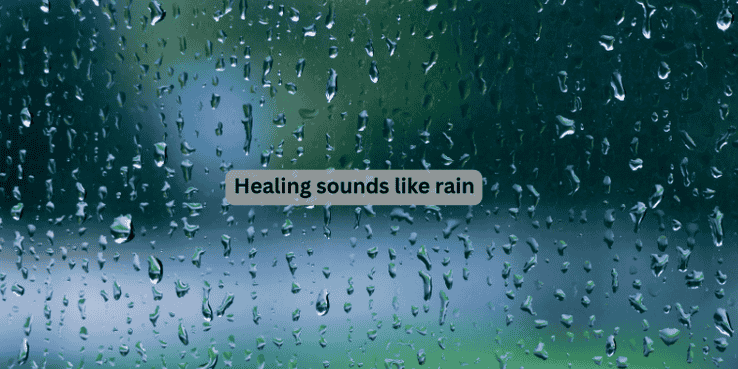 rain and a raining quote