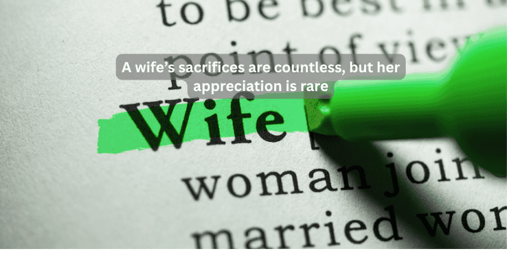 hardwoking and devoted wives quotes