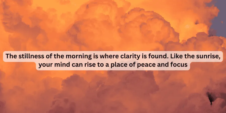 quote about sunrise