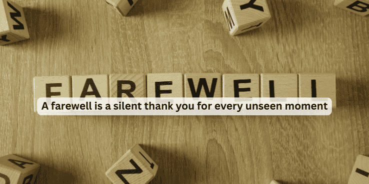 blessings for farewell