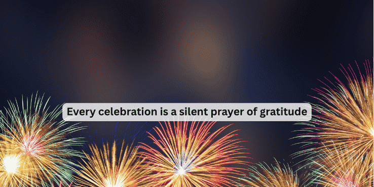 blessing for celebration