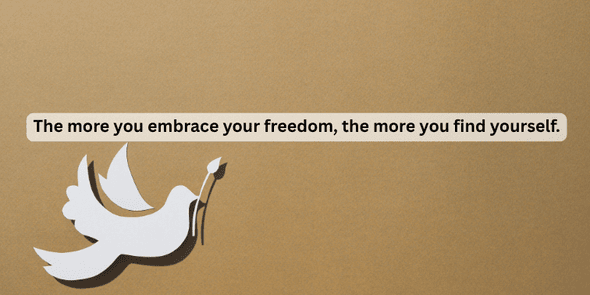 quote about freedom and self-love
