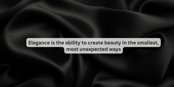Elegance quotes