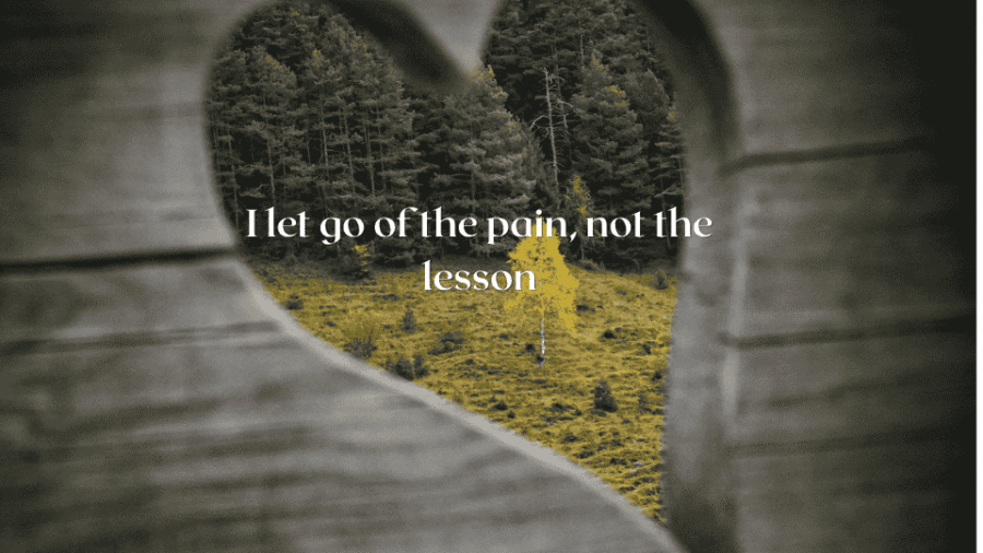 Broken heart healing with soft light showing moving on from betrayal