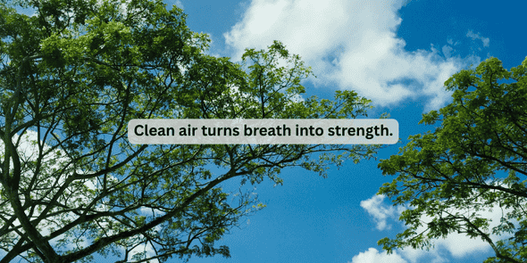 clean air blessings