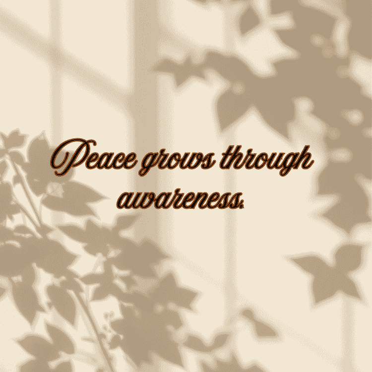 Minimal spiritual quote background