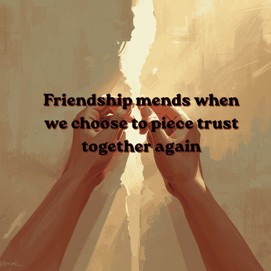 rebuilding friendship after trust is broken